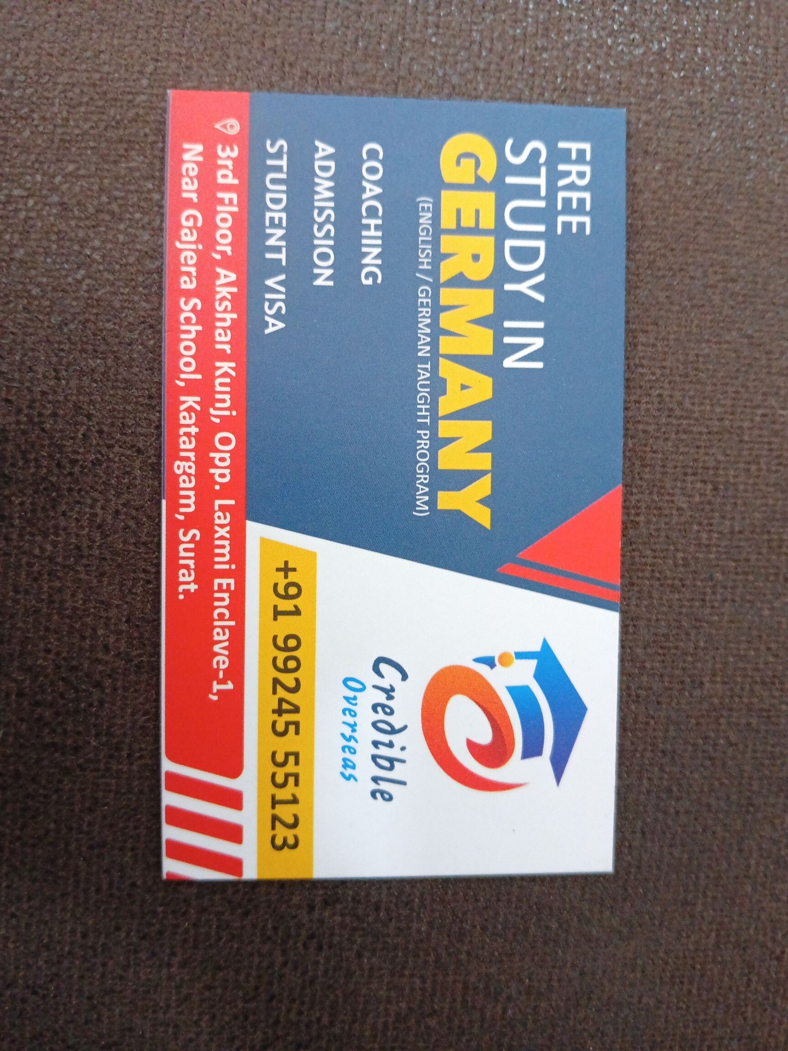 Founder - Credible Overseas